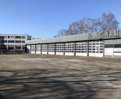 Ca. 620 m² Werk-/ Lagerhalle in direkter Lage der B1 zu vermieten!