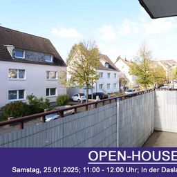 OPEN-HOUSE am 25.01.2025! 3-Zimmer-Wohnung mit Balkon in zentraler Lage