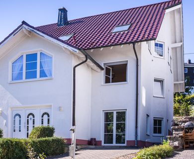 Haus mit Eingang