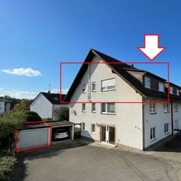 DG-Wohnung mit Balkon und 3 Zimmern in einem OT von Altenkirchen!