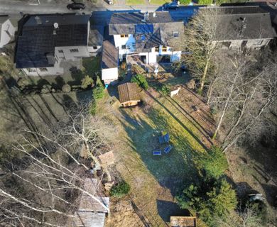 Grundstück, Terrasse, Haus