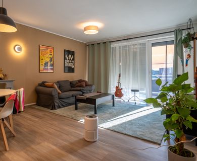 Lebensqualität auf 62 m²: 2-Zimmer-Wohnung mit Balkon, offenem Raumgefühl und cleverem Grundriss