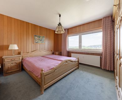ideal geschnittenes Schlafzimmer