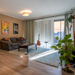 Lebensqualität auf 62 m²: 2-Zimmer-Wohnung mit Balkon, offenem Raumgefühl und cleverem Grundriss