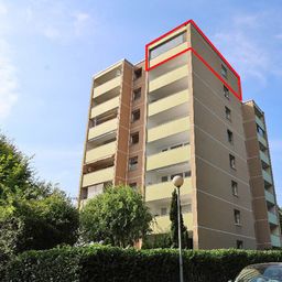 Modernisierte 2-Zimmer-Wohnung im 7. OG mit traumhaftem Fernblick