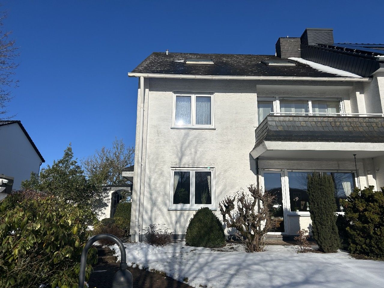 Straßenansicht Winter