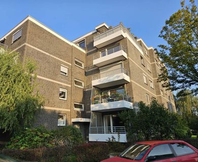 Großzügige 2-Zi-Erdgeschoss-Wohnung mit Balkon in MO-Asberg