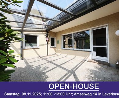 OPEN-HOUSE AM 08.11.25: Bungalow mit ca. 123 m² Wohnfläche auf großem Grundstück