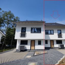 Beispiel für eine von sechs energieeffizienten Neubau-Doppelhaushälften zwischen 399.900,- und 467.000,- Euro! Provisionsfrei zu erwerben!