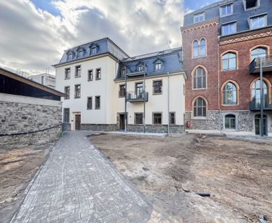 Elegantes Wohnen im historischen Kloster – Stilvolle 2 Zimmerwohnung mit Terrasse!