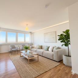 Single Wohnung mit Keller und Aussicht