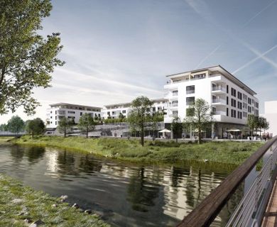 Neubau/Erstbezug:
Modern geschnittene 2-Zimmer-Wohnung in zentraler Lage!