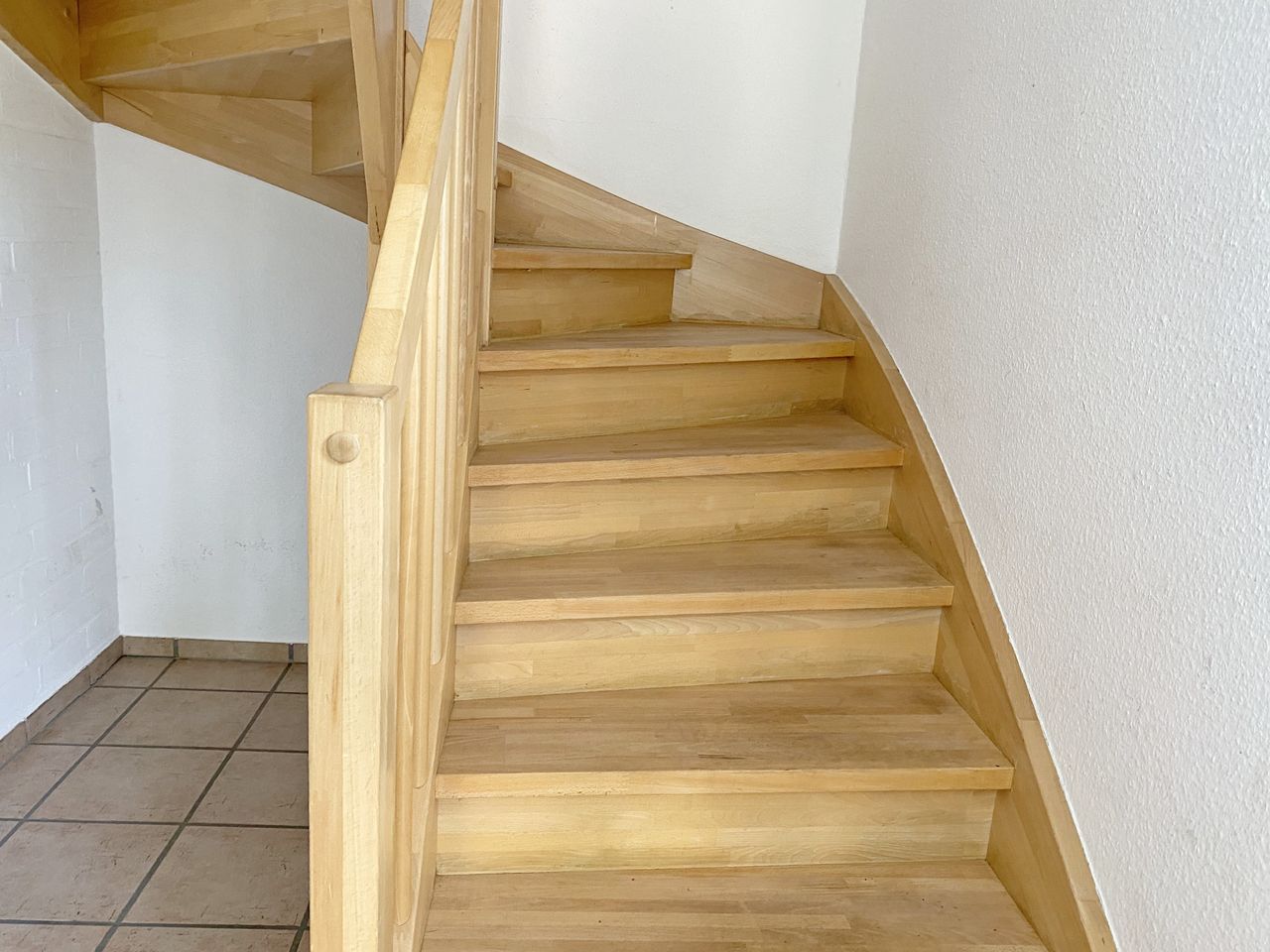 Treppe zum Apartment