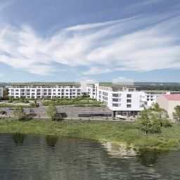 Neubau/Erstbezug:
Modern geschnittene 3-Zimmer-Wohnung mit traumhaftem Ausblick