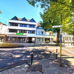 Hennef-Zentrum: Bürofläche mit 3 Räumen + WC im 1. OG eines Wohn-/Geschäftshauses