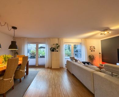 Moderne Maisonettewohnung mit Garten in Siegburg Zentrum